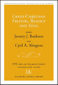 Good Christian Friends, Rejoice and Sing! SATB choral sheet music cover